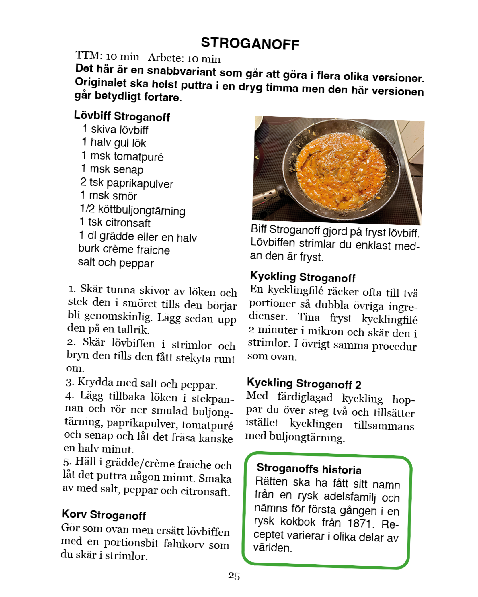 Mat för en – fort, gott och billigt